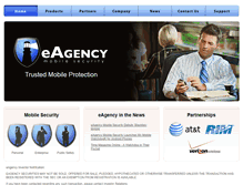 Tablet Screenshot of eagency.com